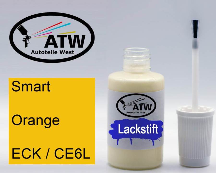 Smart, Orange, ECK / CE6L: 20ml Lackstift, von ATW Autoteile West.